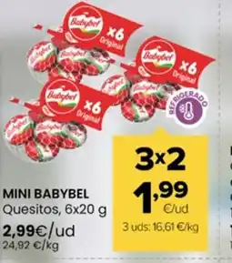 Autoservicios Familia MINI BABYBEL Quesitos oferta