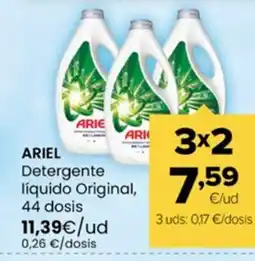 Autoservicios Familia ARIEL Detergente liquido Original oferta