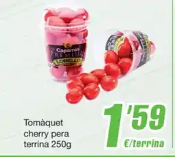 SPAR Fragadis Tomàquet cherry pera terrina oferta