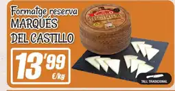 SPAR Fragadis MARQUES DEL CASTILLO Formatge reserva oferta