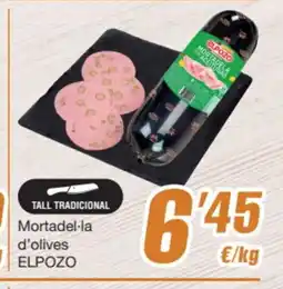 SPAR Fragadis ELPOZO Mortadel-la d'olives oferta