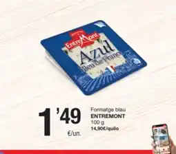 SPAR Fragadis ENTREMONT Formatge blau oferta