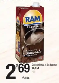 SPAR Fragadis RAM Xocolata a la tassa oferta