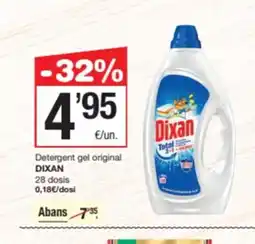 SPAR Fragadis DIXAN Detergent gel original oferta