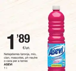 SPAR Fragadis ASEVI Netejaterres taronja, mío, cian, mascotes, ph neutre o cera per a terres oferta