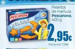 Unide Supermercados PESCANOVA Peskitos de merluza oferta