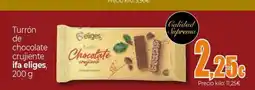Unide Supermercados IFA ELIGES Turrón de chocolate crujiente oferta