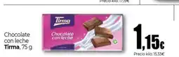 Unide Supermercados TIRMA Chocolate con leche oferta