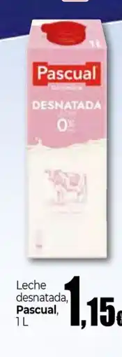 Unide Supermercados PASCUAL Leche desnatada oferta
