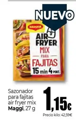 Unide Supermercados MAGGI Sazonador para fajitas air fryer mix oferta
