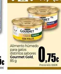 Unide Supermercados GOURMET GOLD Alimento húmedo para gatos distintos sabores oferta