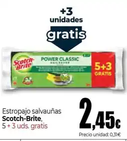 Unide Supermercados SCOTCH BRITE Estropajo salvauñas oferta
