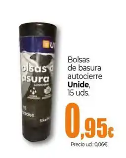 Unide Supermercados UNIDE Bolsas de basura oferta