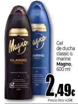 Unide Supermercados MAGNO Gel de ducha classic o marine oferta