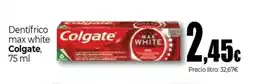 Unide Supermercados COLGATE Dentifrico max white oferta