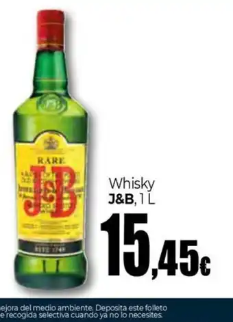 Unide Supermercados J&B Whisky oferta