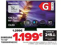 Carrefour SAMSUNG TV 55" TQ55S93FAEXXC oferta