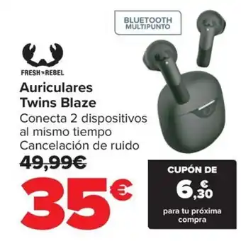 FRESH REBEL Auriculares Twins Blaze