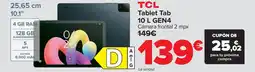 Carrefour TCL Tablet Tab 10 L GEN4 oferta