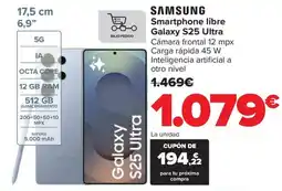 Carrefour SAMSUNG Smartphone libre Galaxy S25 Ultra oferta