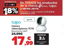 Carrefour TAPO Cámara videovigilancia TC70 oferta