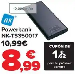 Carrefour NK Powerbank NK-TS350017 oferta