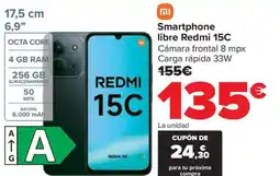 Carrefour XIAOMI Smartphone libre Redmi 15C oferta