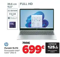 Carrefour HP Portátil 15-FD oferta
