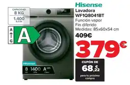 Carrefour HISENSE Lavadora WF1Q8041BT oferta