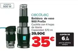 Carrefour CECOTEC Batidora de vaso 900 ProGo oferta