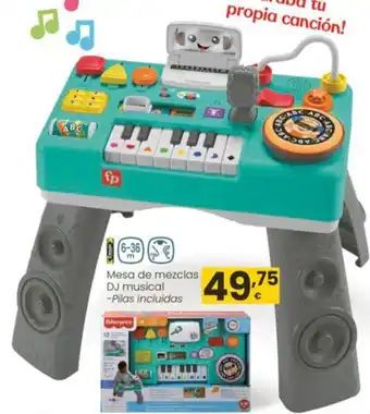 Eroski Mesa de mezclas DJ musical oferta