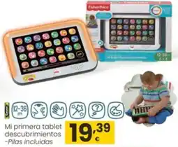 Eroski Mi primera tablet descubrimientos oferta