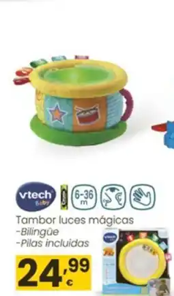 Eroski VTECH Tambor luces mágicas oferta