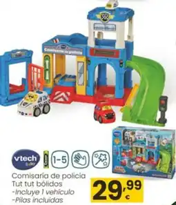 Eroski VTECH Comisaría de policía Tut tut bólidos oferta