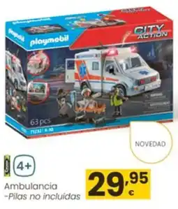 Eroski PLAYMOBIL Ambulancia oferta