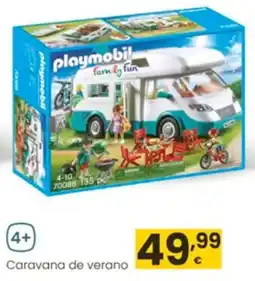 Eroski PLAYMOBIL Caravana de verano oferta