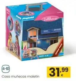 Eroski PLAYMOBIL Casa muñecas maletín oferta