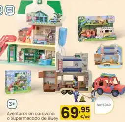 Eroski Aventuras en caravana o Supermecado de Bluey oferta