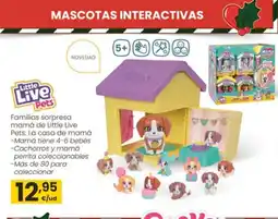 Eroski Familias sorpresa mamá de Little Live Pets: La casa de mamá oferta