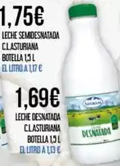 La asturiana - leche semidesnatada