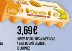 Claudio Gallego - huevos de gallinas alimentadas a base de maiz oferta