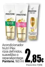 Unide Supermercados Pantene - acondicionador nutri plex rizos definidos suave&iso o repara&protege oferta
