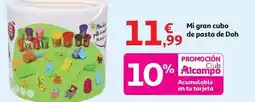 Alcampo My - mi gran cubo de pasta de doh oferta