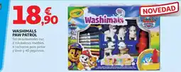 Alcampo Washimals - paw patrol oferta