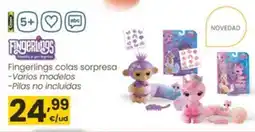 Eroski Fingerlings colas sorpresa oferta