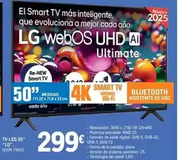 E.Leclerc Lg - tv led 50 oferta