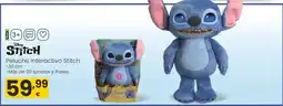 Eroski Peluche interactivo Stitch oferta