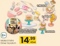 Eroski Make It Mini Diner Scratch oferta