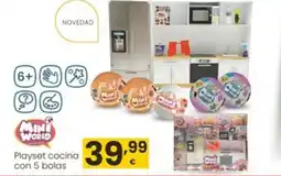 Eroski Playset cocina con 5 bolas oferta