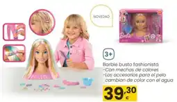Eroski Barbie busto fashionista oferta